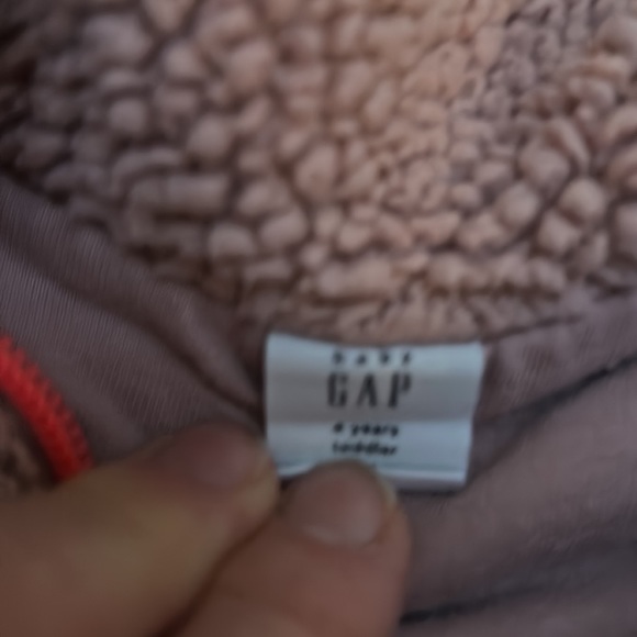 Very well loved and worn teddy bear fleece.  Cuter because it is worn in. - Picture 4 of 4